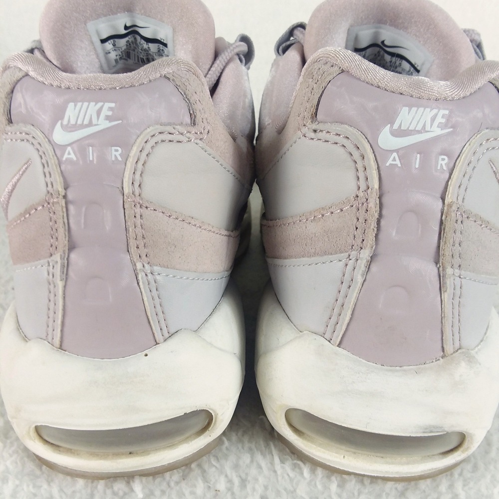 Nike Women Air Max 95 LX Particle Rose-White Size 9 Trainers AA1103-600 Sneakers - Picture 11 of 14